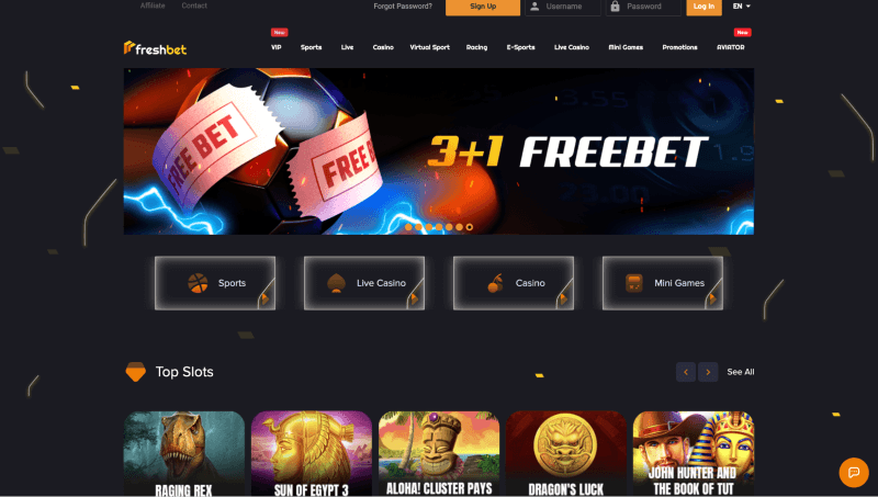 FRESH p&aacute;gina web