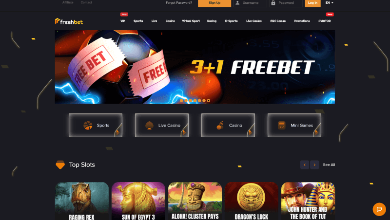 FRESH p&aacute;gina web