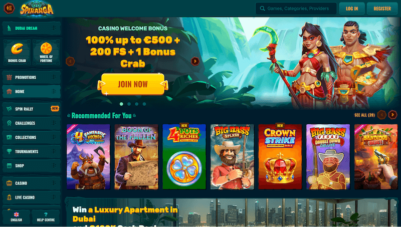 P&aacute;gina web de Spinanga