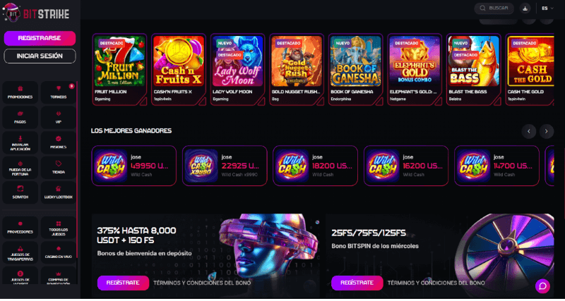 BitStrike p&aacute;gina web