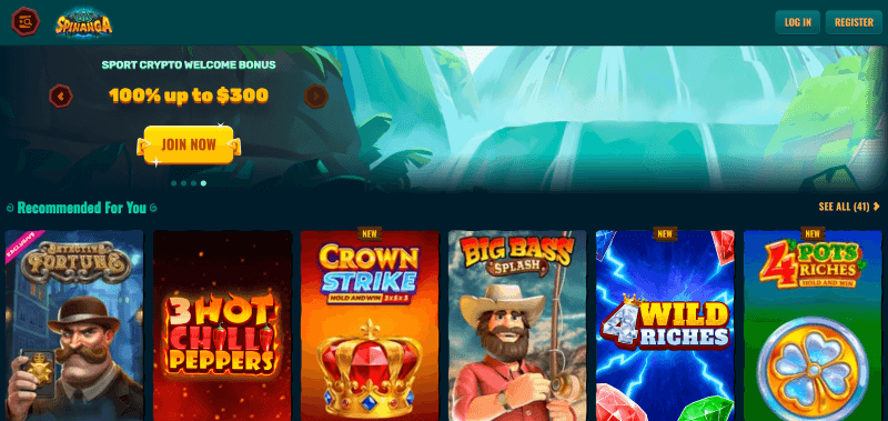 Spinanga p&aacute;gina web