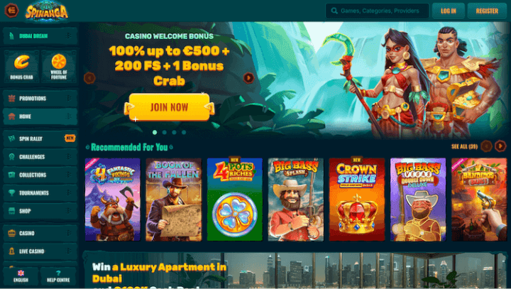 P&aacute;gina Web de Spinanga