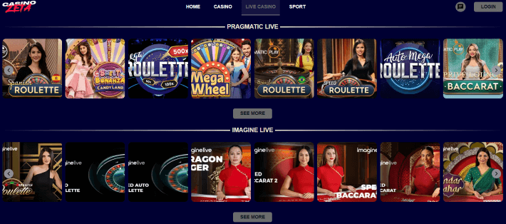 Casino Zeta p&aacute;gina web