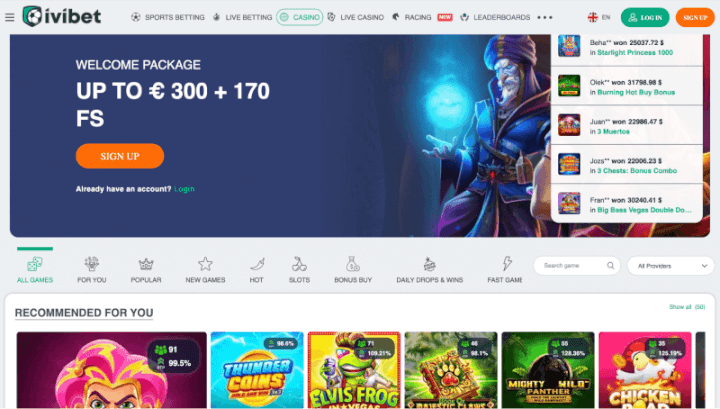 Ivibet p&aacute;gina web