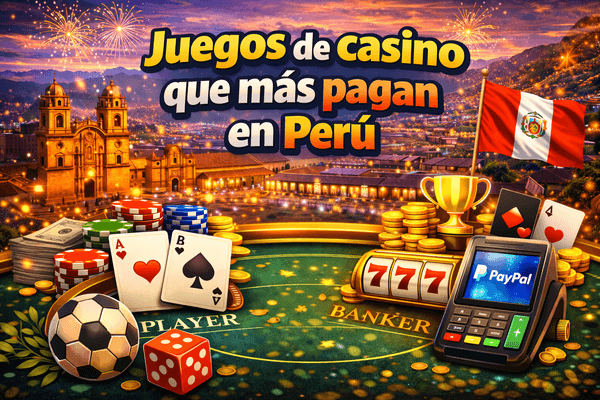 Juegos De Casino Que Mas Pagan En Peru