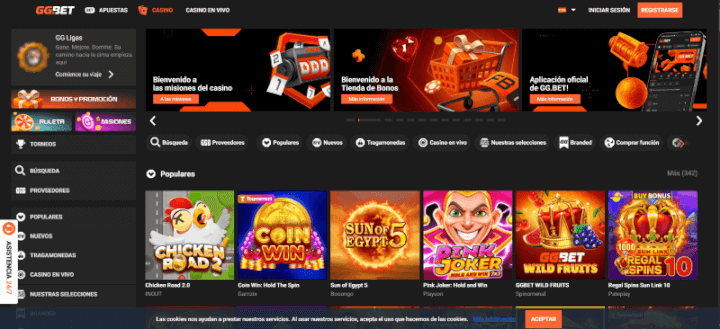 GG.bet página web