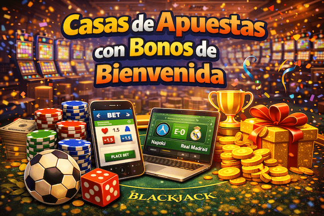 Casas de Apuestas con Bonos de Bienvenida