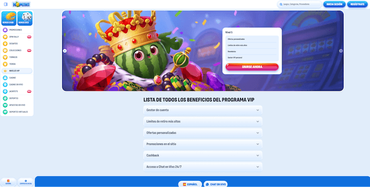 Página web de Nomini