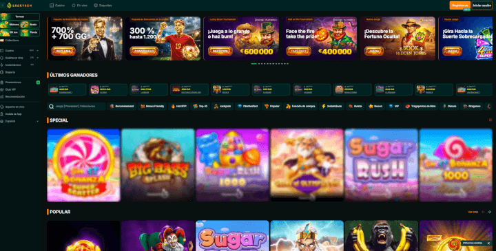Sitio web de Luckygem