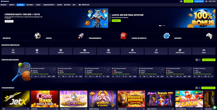 FairPari sitio web