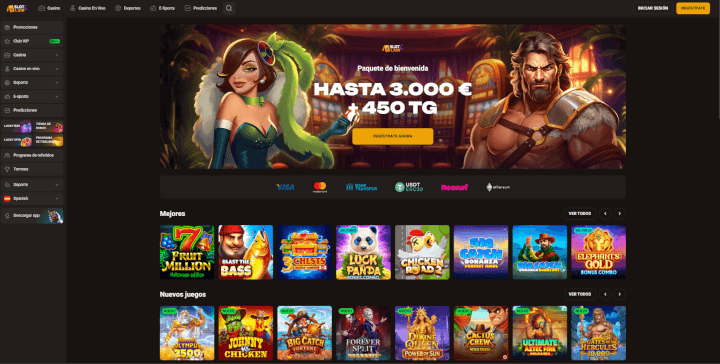 Sitio web de SlotLair