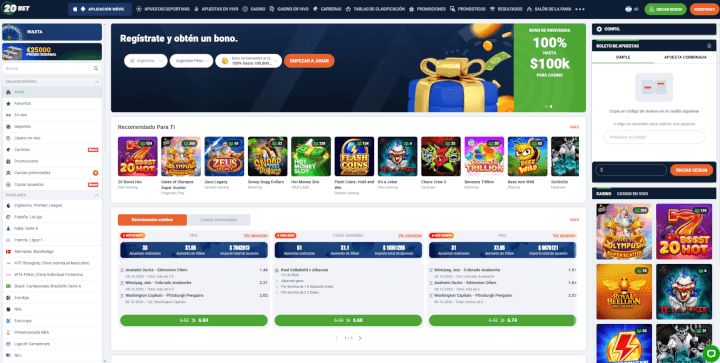 20bet sitio web