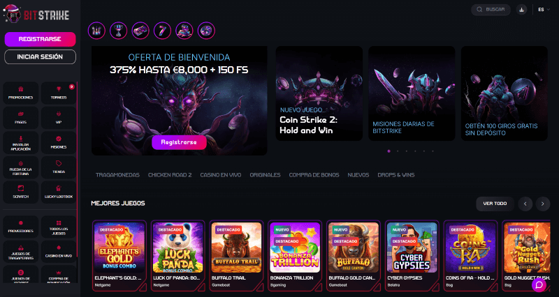 BitStrike p&aacute;gina web
