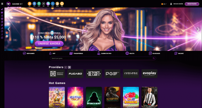 Casinobit p&aacute;gina web