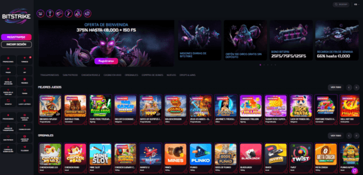 BitStrike p&aacute;gina web